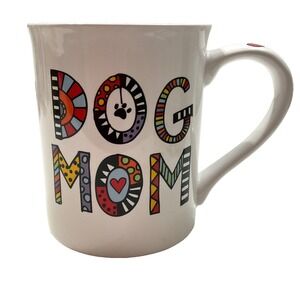 Coffee Mug DOG MUM Happy Tails Laurie Veasry Chocolate Tea Mug